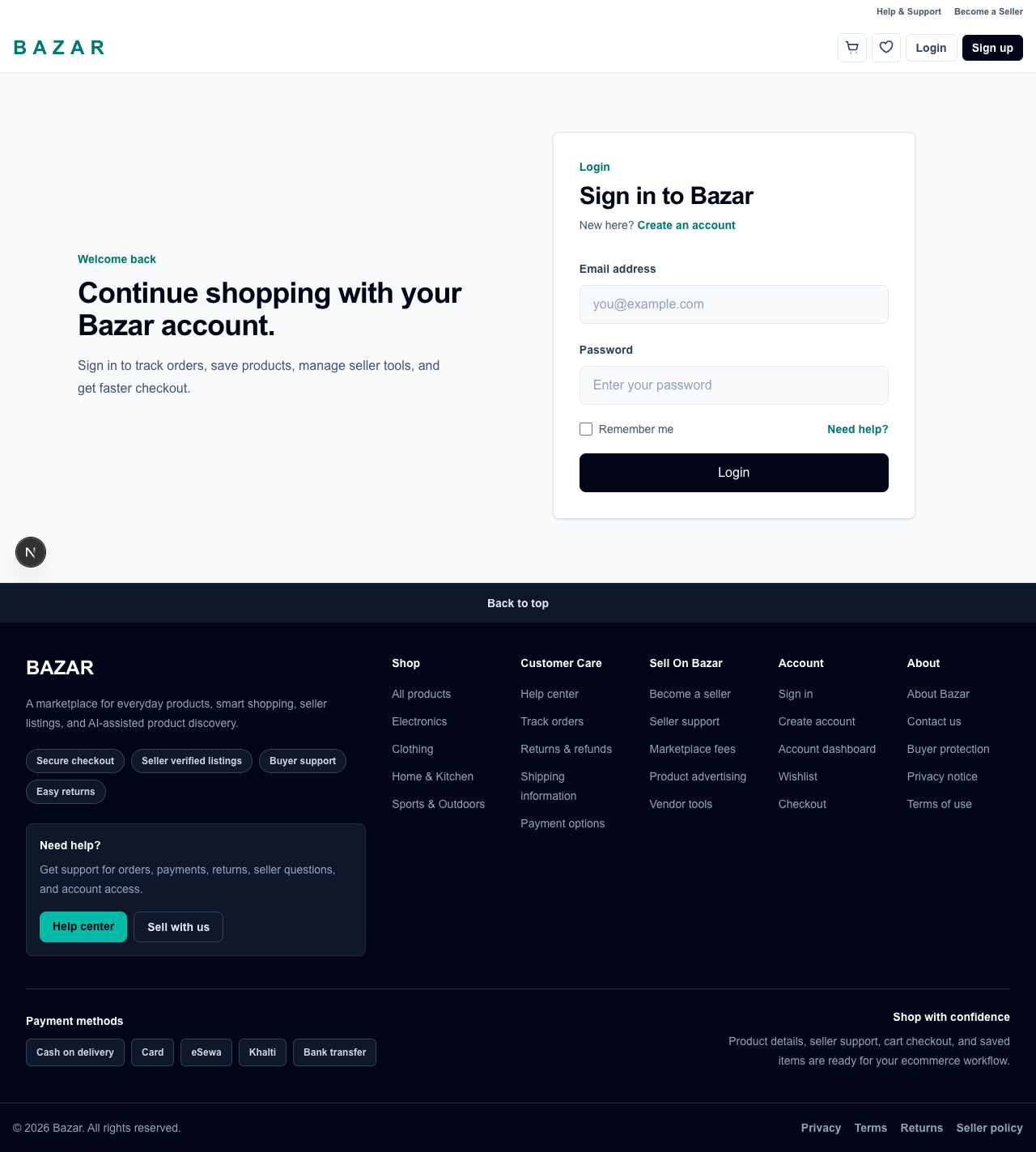 Login