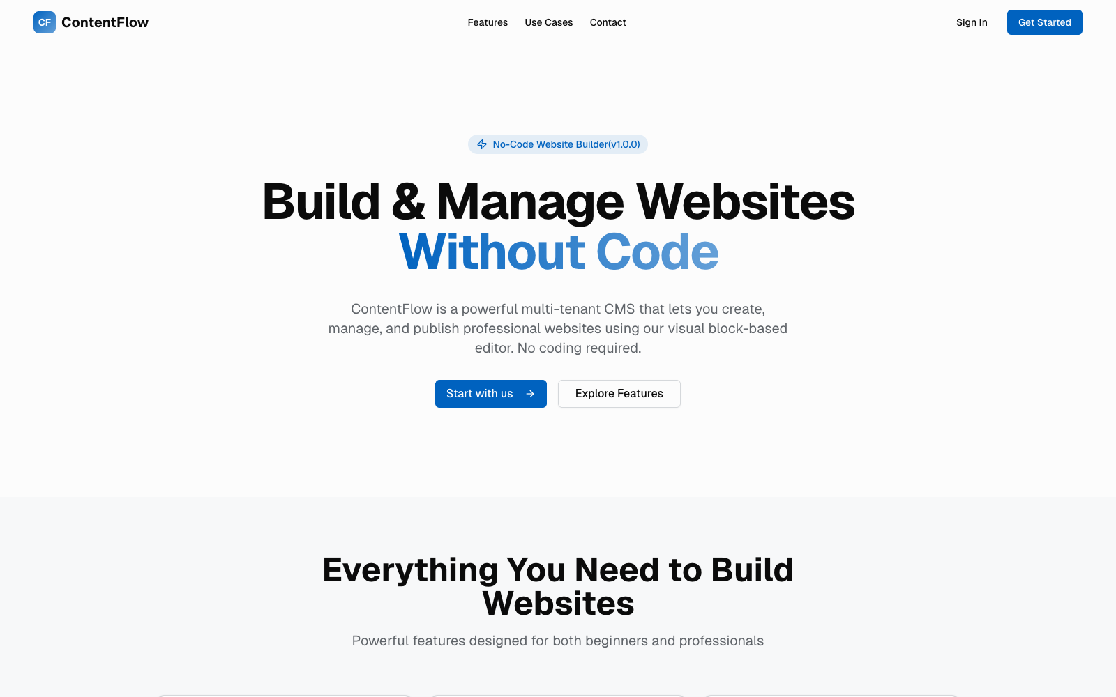 ContentFlow CMS